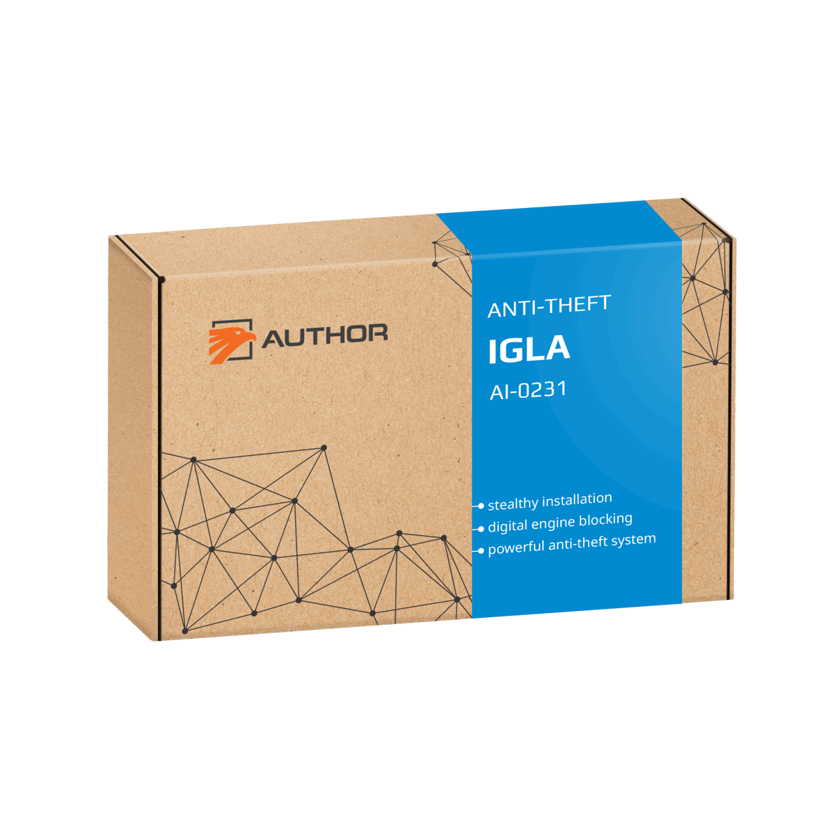 デジタルイモビライザー IGLA の製品パッケージ