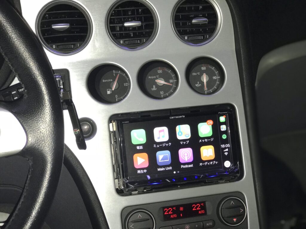 アルファロメオ｜スパイダーAppleCarPlay