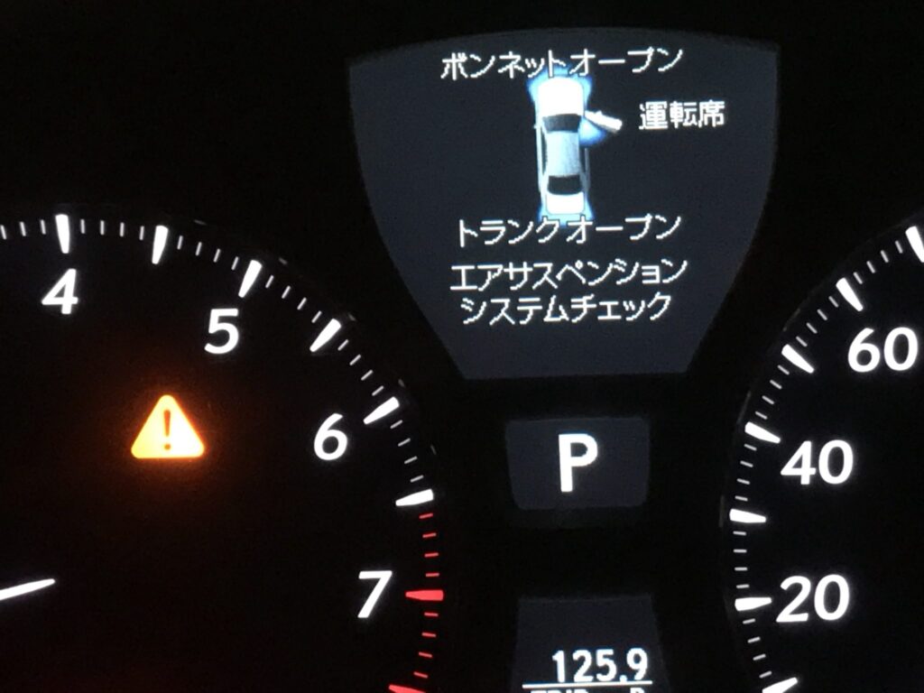 レクサスLSエアサスチェックランプキャンセラー
