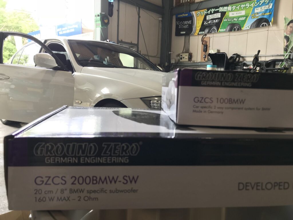 E90トレードインスピーカー取付