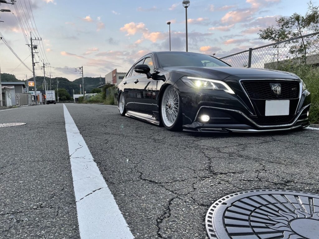 220クラウンエアサス｜エアフォースサスペンション