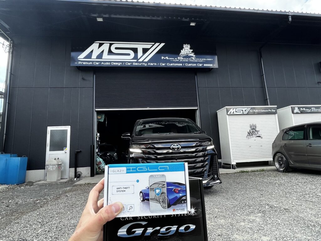 40ベルファイア「Grgo」「IGLA2+」取付