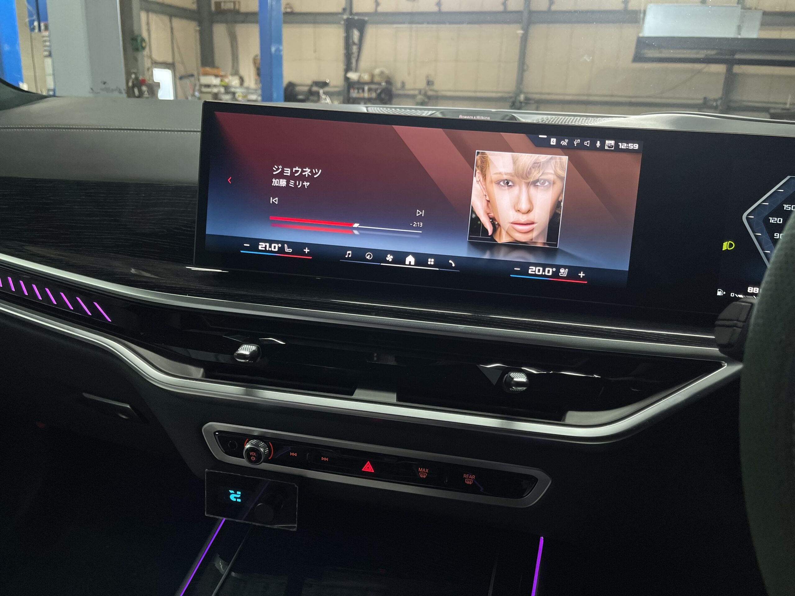 全スピーカーを完全制御。BMW X7へRESOLUT X12 DSPとMORELスピーカーをインストールの施工写真 5