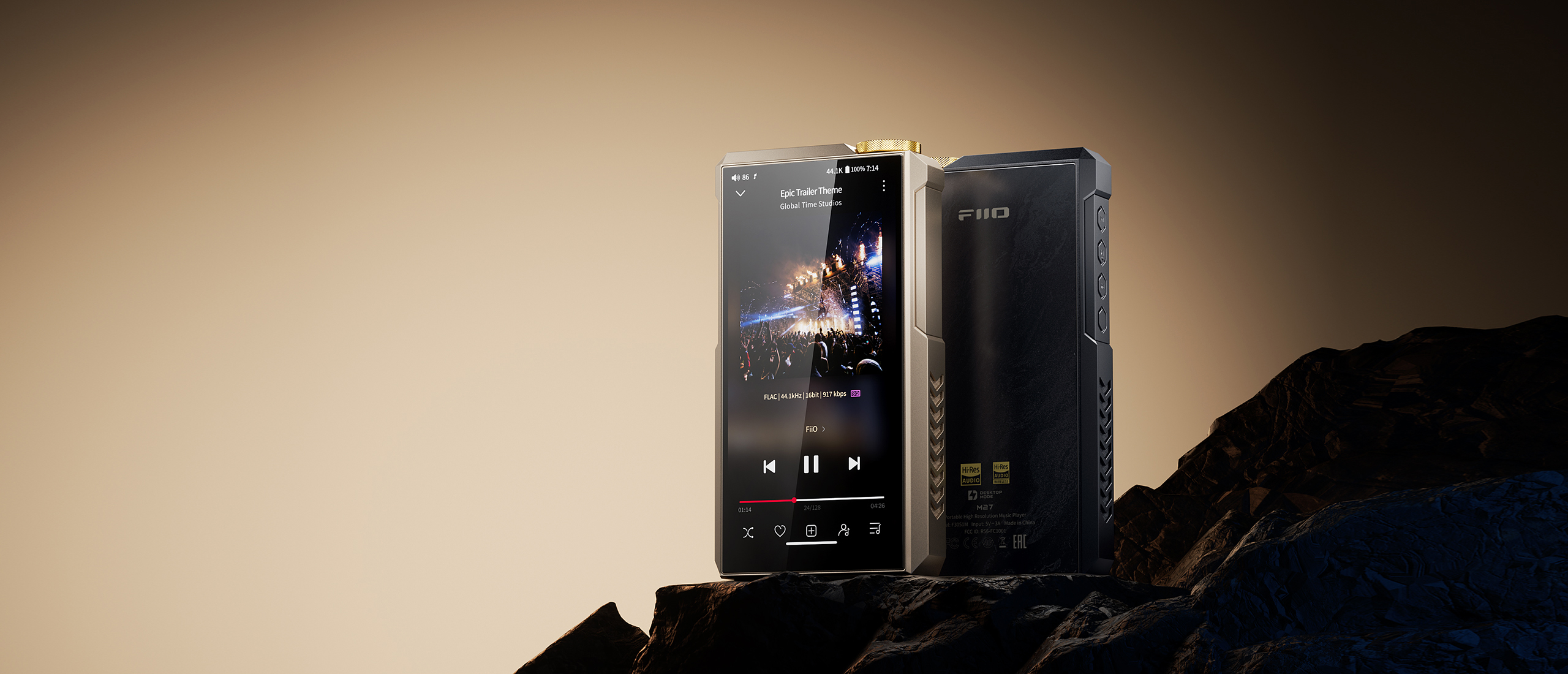 FiiO M27の公式製品写真