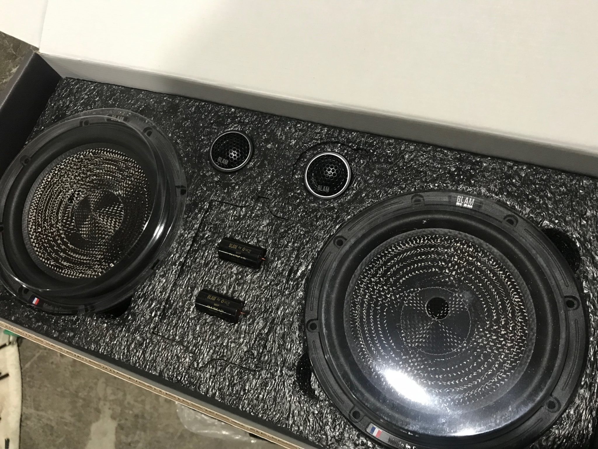 スピーカー取付｜BLAM S165N45 | 東京 カーセキュリティ・カー